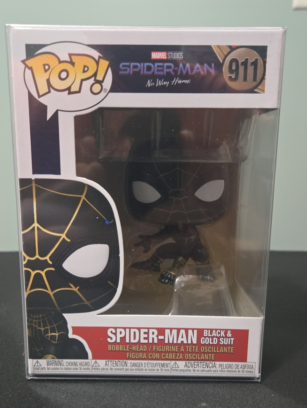 Funko Pop! Spider-Man Black & Gold Suit